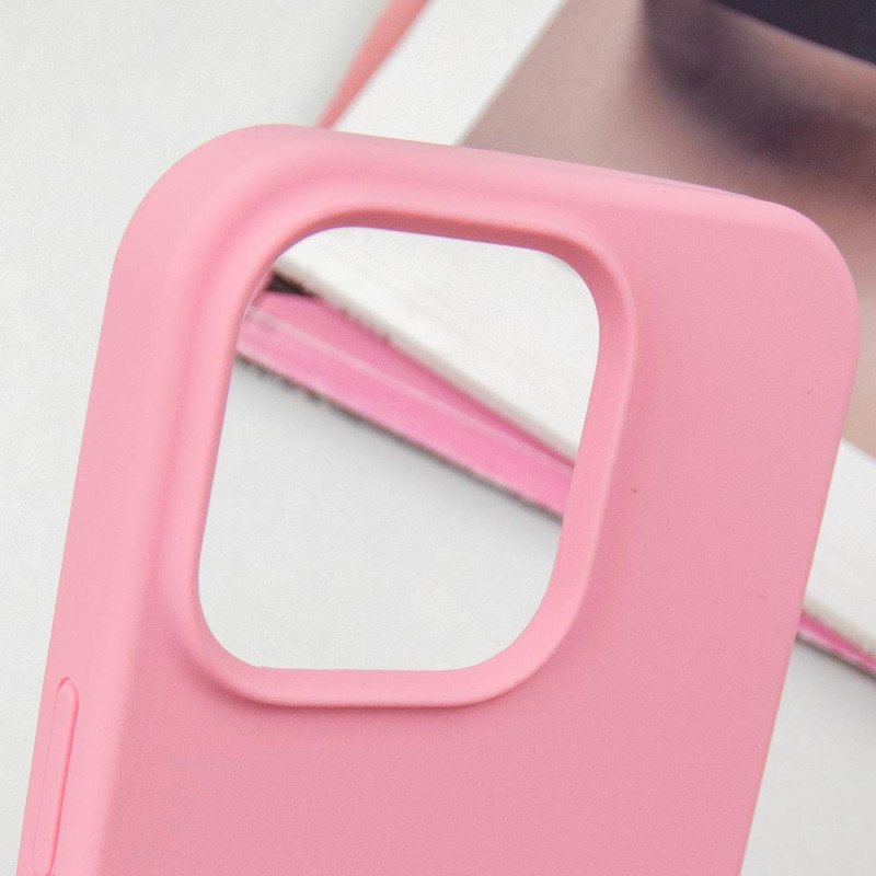 Фото Чохол Silicone Case Full Protective (AA) на Apple iPhone 15 Pro (6.1") (Рожевий / Pink) в маназині vchehle.ua