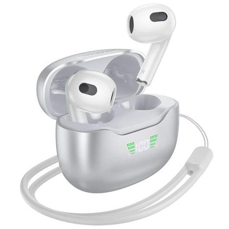 Беспроводные TWS наушники BOROFONE BW40 (Frost moon silver)