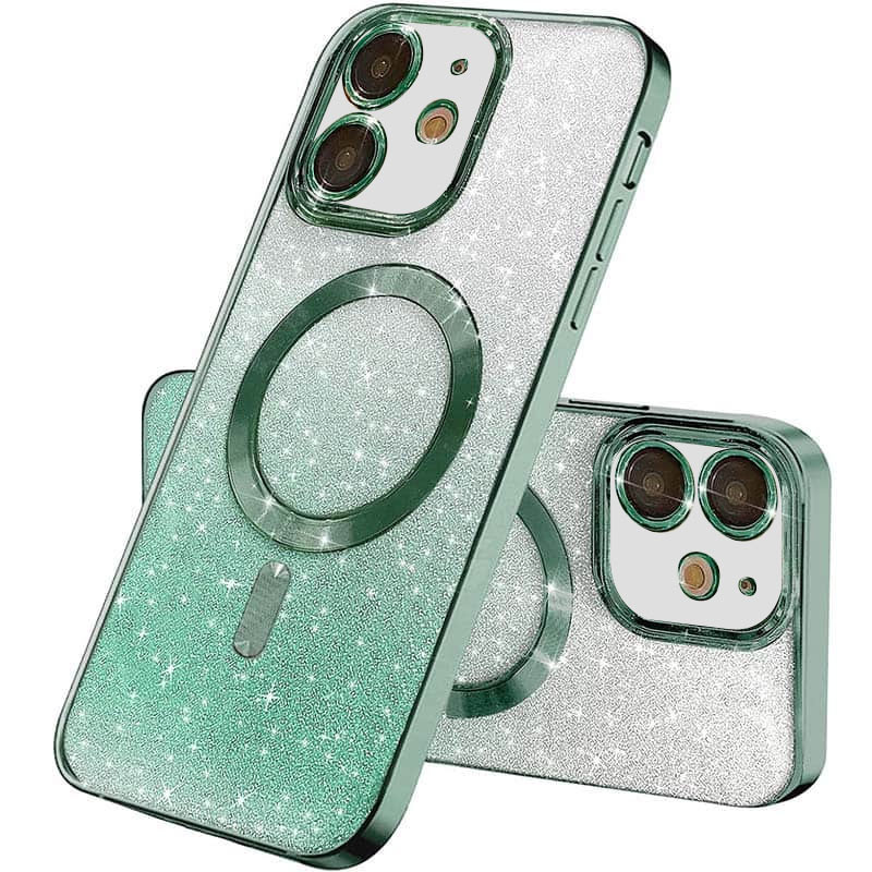 TPU чохол Delight case with Magnetic Safe з захисними лінзами на камеру на Apple iPhone 11 (6.1") (Зелений / Green)