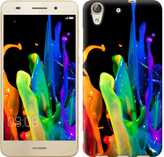 

Чехол брызги краски для Huawei Y6 II 381492
