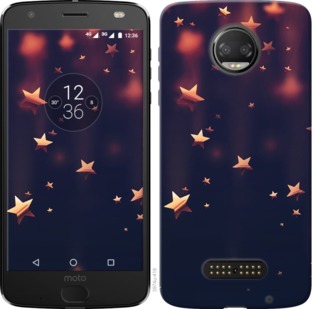 

Чехол Падающие звезды для Motorola Moto G5 PLUS 703098
