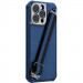 Карбонова накладка Nillkin Strap Magnetic Case для Apple iPhone 14 Pro Max (6.7") (Blue) в магазині vchehle.ua