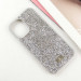 Фото TPU чехол Bling World Rock Diamond для Apple iPhone 16 (6.1") (Серебряный) на vchehle.ua