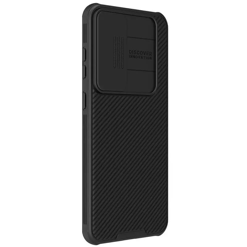 Фото Карбонова накладка Nillkin CamShield Pro Magnetic на Samsung Galaxy S24 (Black) на vchehle.ua