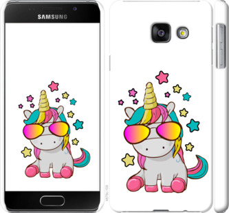 

Чехол Единорог в очках для Samsung Galaxy A3 (2016) A310F 911575