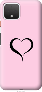 

Чохол Серце 1 на Google Pixel 4 1061768