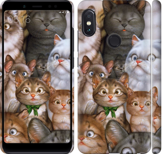

Чохол коты для Xiaomi Redmi Note 5 (DC) 757696