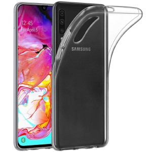 TPU чохол Epic Transparent 1,5mm на Samsung Galaxy A70 (A705F)