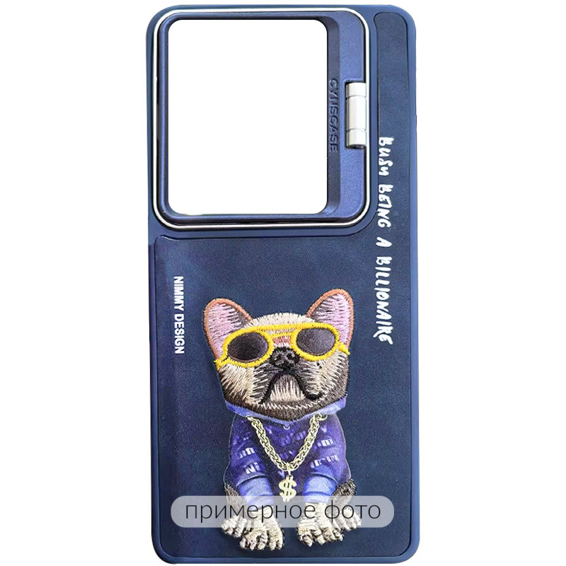 TPU+PC чехол Friends для Samsung Galaxy A55 (Blue Dog)