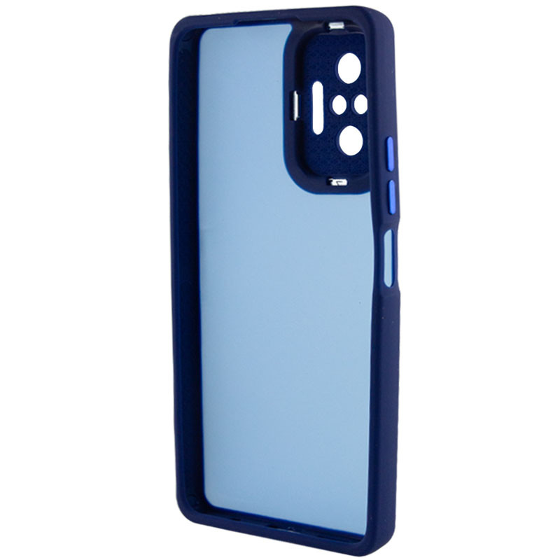 Фото TPU+PC чехол Accent для Xiaomi Redmi Note 10 Pro / 10 Pro Max (Blue) в магазине vchehle.ua