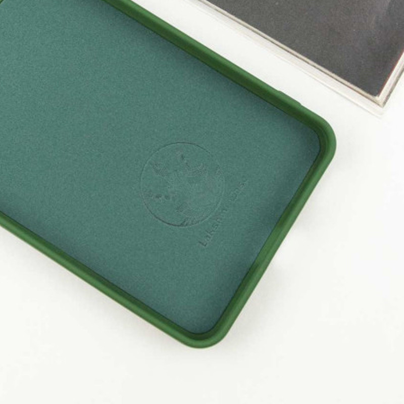 Фото Чохол Silicone Cover Lakshmi (AA) на Xiaomi Redmi 10 (Зелений / Dark green) на vchehle.ua