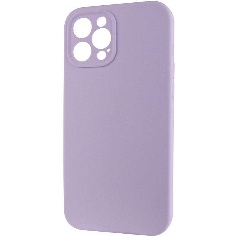 Фото Чехол Silicone Case Full Camera Protective (AA) NO LOGO для Apple iPhone 12 Pro Max (6.7") (Сиреневый / Lilac) в магазине vchehle.ua