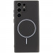Чехол Silicone Cover Lakshmi Full Camera (AA) with MagFit для Samsung Galaxy S25 Ultra (Черный / Black)
