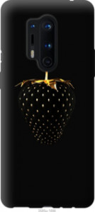 Чохол Чорна полуниця на OnePlus 8 Pro