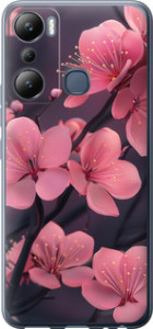 Чехол Пурпурная сакура для Infinix Hot 20i