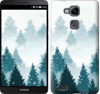 

Чохол Акварельні Ялинки на Huawei Ascend Mate 7 862839