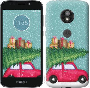 

Чохол Машина з подарунками на Motorola Moto E5 Play 867807