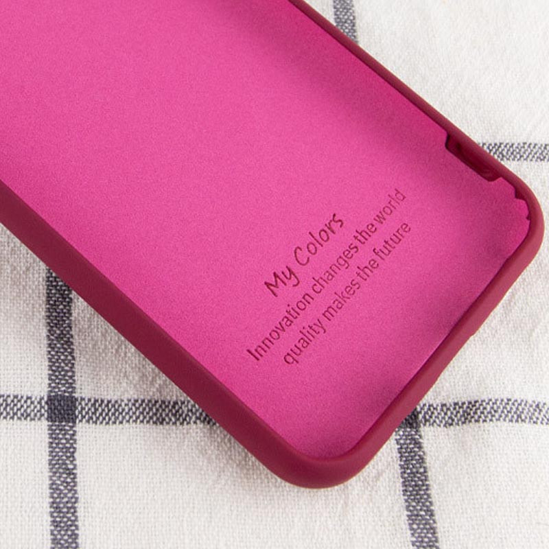 Фото Чохол Silicone Cover Full without Logo (A) на Samsung Galaxy S21 Ultra (Бордовий / Marsala) на vchehle.ua