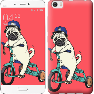 

Чехол Мопс на велосипеде для Xiaomi MI5 Pro 87772