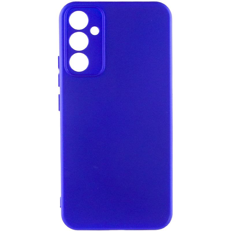 Чехол Silicone Cover Lakshmi Full Camera (AA) для Samsung Galaxy S25 (Синий / Iris)