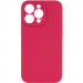 Чохол Silicone Case Full Camera Protective (AA) NO LOGO на Apple iPhone 13 Pro (6.1") (Червоний / Rose Red)