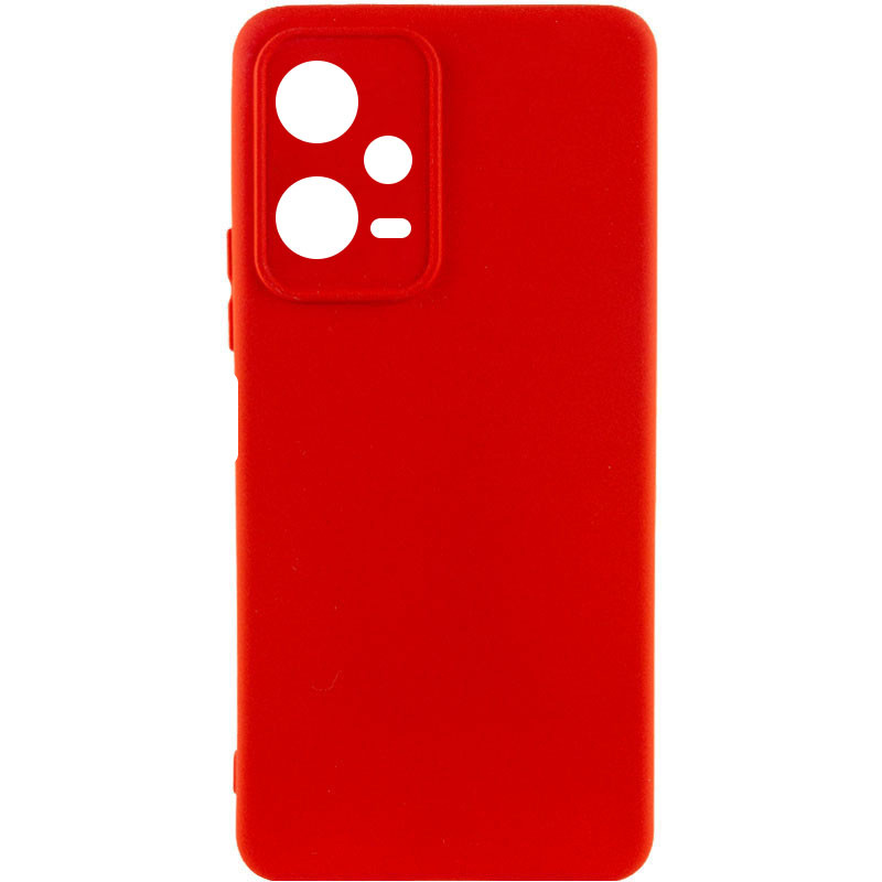 Чохол Silicone Cover Lakshmi Full Camera (AA) на Xiaomi Redmi Note 12 Pro 5G (Червоний / Red)