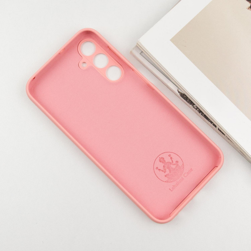 Чохол Silicone Cover Lakshmi Full Camera (AA) на Samsung Galaxy A55 (Рожевий / Pink) в магазині vchehle.ua