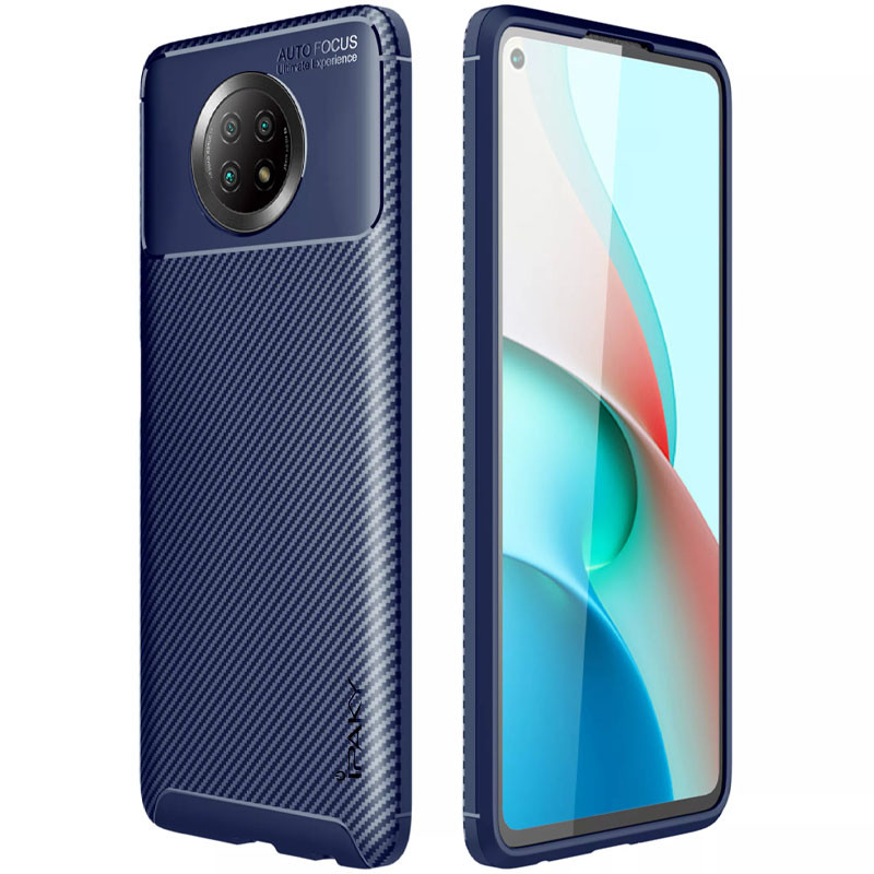 

TPU чехол iPaky Kaisy Series для Xiaomi Redmi Note 9T (Синий) 1127370