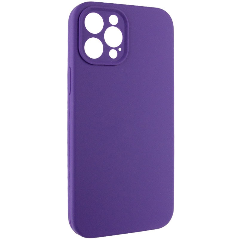 Фото Чохол Silicone Case Full Camera Protective (AA) NO LOGO на Apple iPhone 13 Pro (6.1") (Фіолетовий / Amethyst) на vchehle.ua