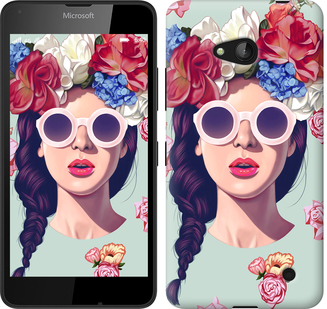 

Чохол Дівчина з квітами на Microsoft Lumia 640 95863