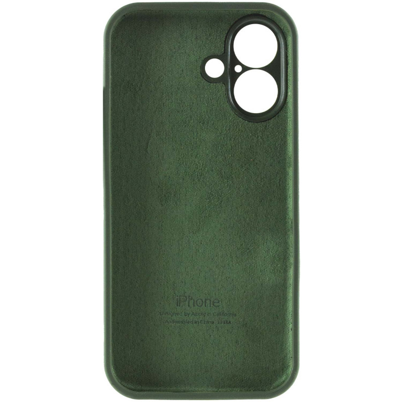 Заказать Чехол Silicone Case Full Camera Protective (AA) для Apple iPhone 16 Plus (6.7") (Зеленый / Cyprus Green) на vchehle.ua