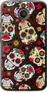 

Чехол Черепа для Motorola Moto X2 1441342