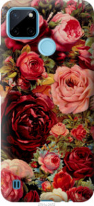 Чехол Цветущие розы для Realme C21Y