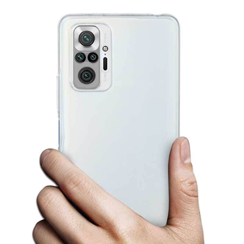 Фото TPU чехол Epic Transparent 1,5mm Full Camera для Xiaomi Redmi Note 10 Pro / 10 Pro Max (Бесцветный (прозрачный)) в магазине vchehle.ua