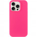 Чехол Silicone Case Full Protective (AA) NO LOGO для Apple iPhone 14 Pro (6.1") (Розовый / Barbie pink)