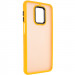 Чехол TPU+PC Lyon Frosted для Xiaomi Redmi Note 9s / Note 9 Pro / Note 9 Pro Max (Orange)