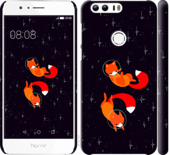 

Чехол Лисички в космосе для Huawei Honor 8 870431