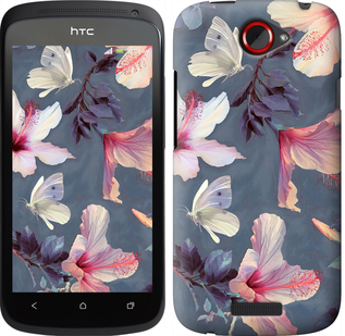 

Чохол Намальовані квіти на HTC One S z560e 596168