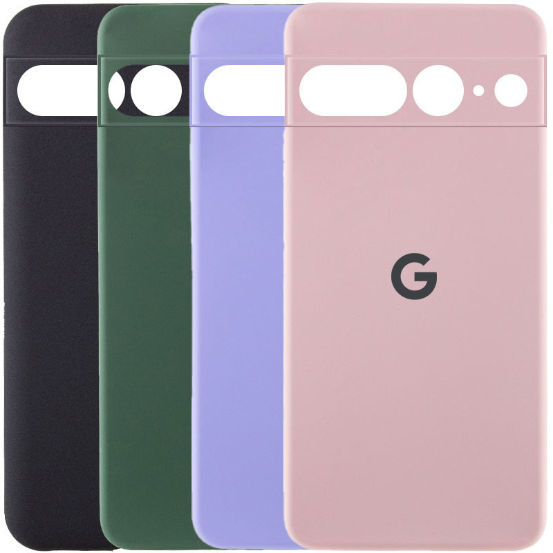 Чохол Silicone Cover Lakshmi Full Camera (AAA) with Logo на Google Pixel 7 Pro