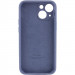 Фото Чехол Silicone Case Full Camera Protective (AA) для Apple iPhone 15 (6.1") (Серый / Lavender Gray) на vchehle.ua