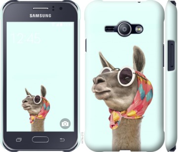 

Чохол Модна лама на Samsung Galaxy J1 Ace J110H 753041