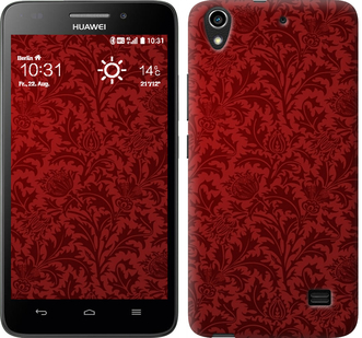 

Чохол Чохол цвета бордо для Huawei G620S 650108