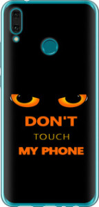 Чохол Don't touch the phone на Huawei Y9 2019