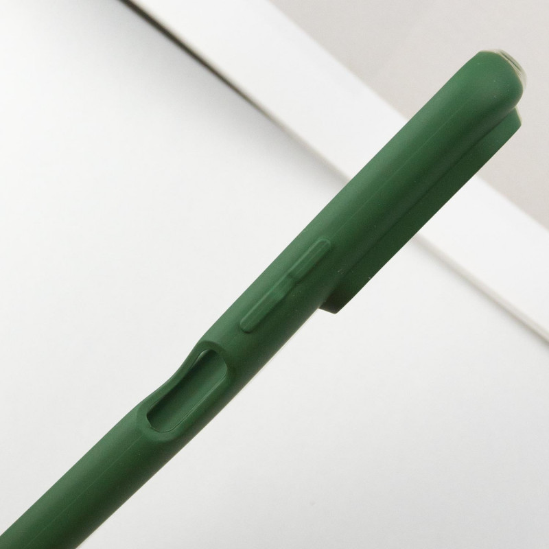 Чехол Silicone Cover Lakshmi Full Camera (A) для Xiaomi Redmi 10 (Зеленый / Dark green) в магазине vchehle.ua