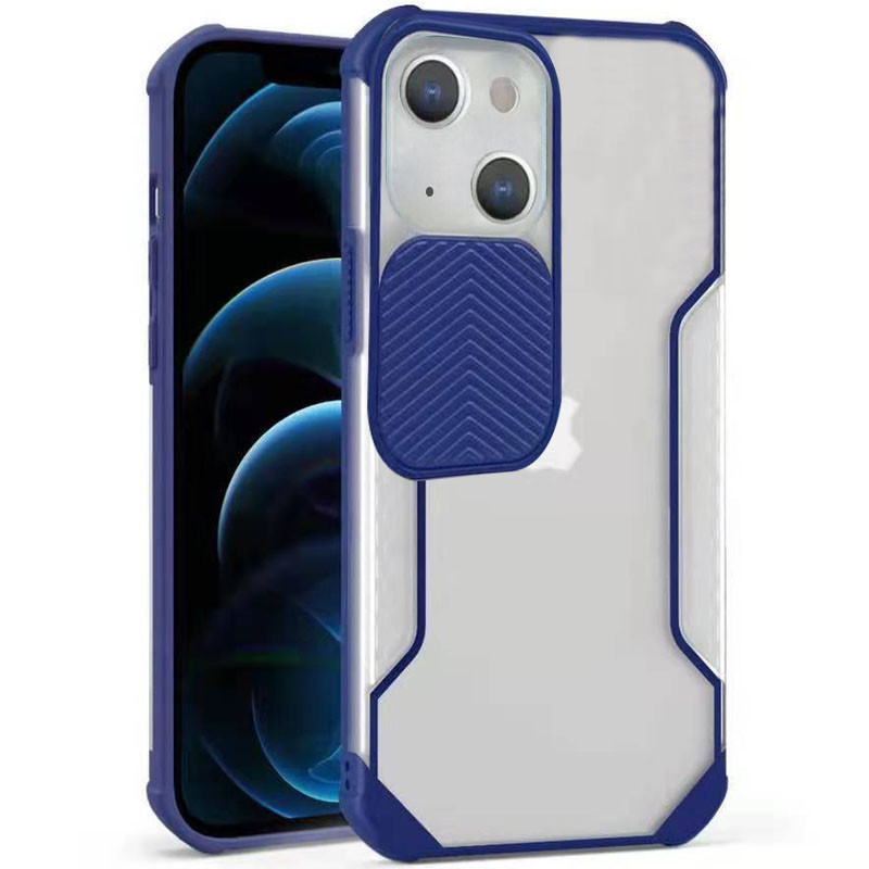

Чехол Camshield matte Ease TPU со шторкой на Apple iPhone 13 mini (5.4") (Синій) 1192621