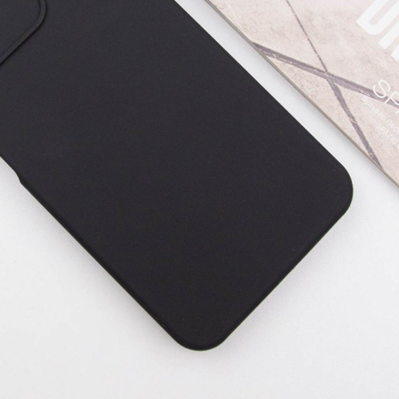 Фото Чохол Silicone Cover Lakshmi Full Camera (AA) на Motorola Moto G75 5G (Чорний / Black) на vchehle.ua