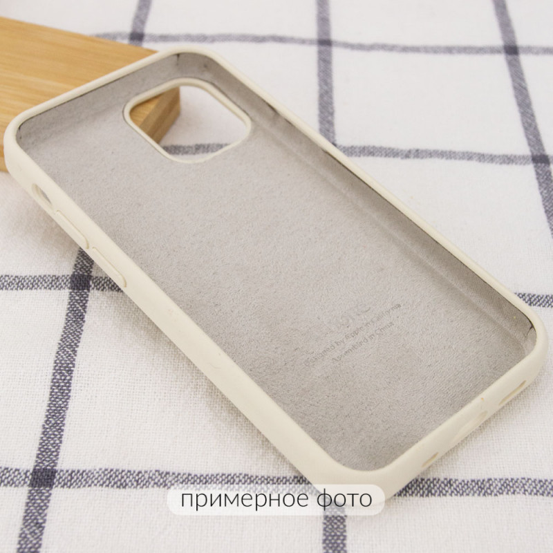 Фото Чехол Silicone Case Full Protective (AA) для Apple iPhone 16 Pro (6.3") (Бежевый / Antique White) в магазине vchehle.ua