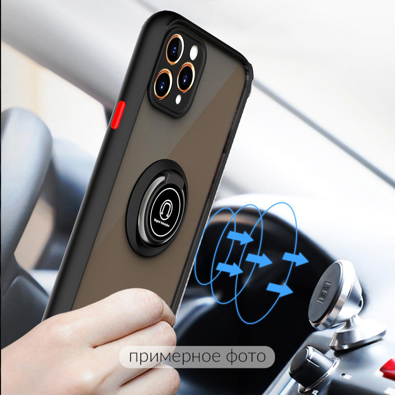 Фото TPU+PC чехол Deen ColorEdgingRing for Magnet для Apple iPhone 7 / 8 / SE (2020) на vchehle.ua