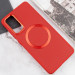 TPU чехол Bonbon Metal Style with Magnetic safe для Samsung Galaxy S22 (Красный / Red) в магазине vchehle.ua