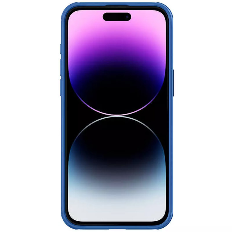 Купити Карбонова накладка Nillkin CamShield Pro на Apple iPhone 15 Pro (6.1") (Blue) на vchehle.ua